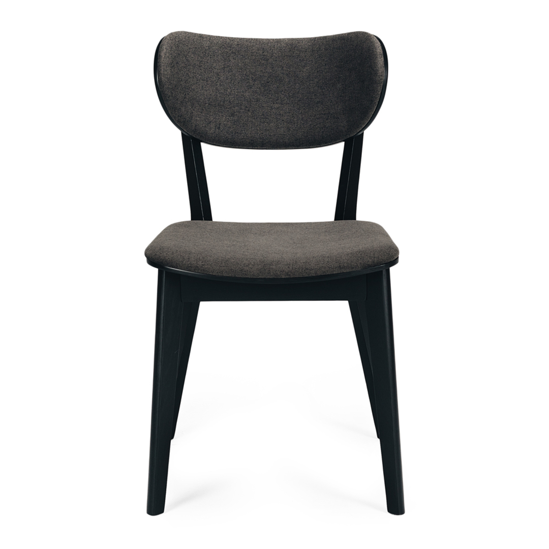 Zurich Chair (Black Oak) Dark Grey image 1